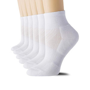 Light <b>Cushion</b> Training Socks Responsive <b>Padding</b> Zones Spandex Cotton Nylon For Natural Movement In Running And Fitness - Product Image 4