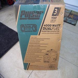 เครื่องกำเนิดไฟฟ้า New PulL -sarR GD400BN 4000W เงียบพิเศษ ใช้ได้ทั้งน้ำมันและแก๊ส รองรับการเชื่อมต่อแบบขนาน สินค้าใหม่ + จัดส่งทั่วโลก - Product Image 2