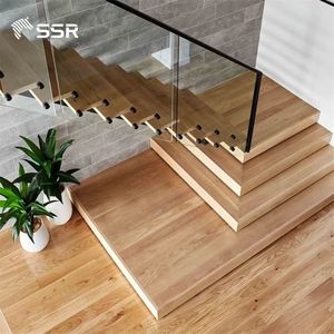 SSR 2026 Peldaños de Madera de Roble Macizo Exquisitos y Duraderos para Escaleras Interiores, Fabricante OEM ODM - Product Image 3