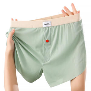 Pantaloni freccia di seta di ghiaccio di alta qualità pantaloncini da bagno abbigliamento da salotto <span class=keywords><strong>con</strong></span> bottone Fly biancheria intima traspirante da <span class=keywords><strong>uomo</strong></span> <span class=keywords><strong>Boxer</strong></span> - Product Image 4