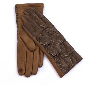 Guantes acolchados invierno ecológico poliéster/algodón/metálico cálido pantalla táctil no limpia para deportes ciclismo diario al aire libre - Product Image 3