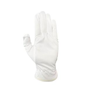 Venta al por mayor de tamaño personalizado transpirable y cómodo algodón blanco Iglesia bordado masónico masón guantes - Product Image 1