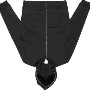 Style tendance personnalisé lavé recadrée fermeture éclair vers le haut Sun Faded Heavyweight GSM 100% coton surdimensionné hommes à capuche - Product Image 5