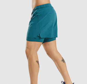 Pantalones cortos de gimnasio de algodón para hombre, nueva moda, elásticos, lisos, de color sólido, con logotipo personalizado sublimado para pantalones cortos deportivos informales para hombre - Product Image 4