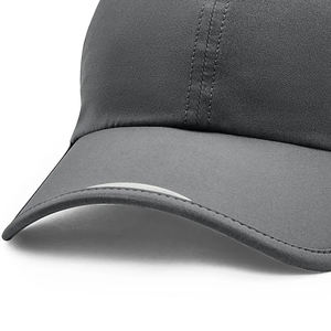 Men's Custom Embroidered Unisex Cotton Security Guard Hats Customized Colors & Logos Common <b>Denim</b> <b>Fabric</b> Gold Copper Buckle - Product Image 6