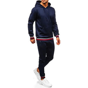 Ensemble de survêtement décontracté à capuche pour homme, vente en gros d'usine, meilleur prix, 100% coton, nouveau design, chaud et respirant - Product Image 5