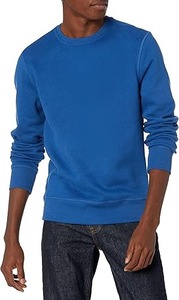 Autumn and Winter Men's Cotton Plus Size Loose <b>Long</b> Sleeved Top 320 Grams O Neck Hoodies & <b>Sweatshirt</b> - Product Image 3