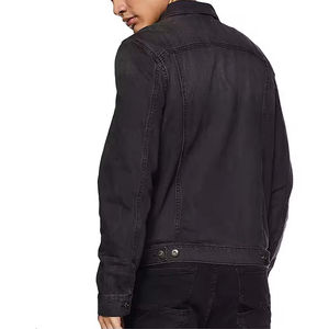 เสื้อแจ็คเก็ตผู้ชายสำหรับฤดูหนาว แจ็คเก็ตยีนส์บุซับใน แจ็คเก็ตกันลม แจ็คเก็ตทรงทรัคเกอร์ - Product Image 5