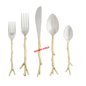 Ustensiles de cuisine Couverts en métal Excellente qualité Couverts design faits à la main Classique Élégant Vente en gros Nouveaux couverts en métal - Product Image 1