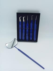 2024 AL FARDAN AF_ET_924 Fibre d'acier inoxydable Logo personnalisé pointe pointue 90 degrés pince à cils de haute qualité - Product Image 6