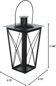 Farol Decorativo de Metal y Vidrio Hecho a Mano, Diseño Moderno y Duradero, para Cumpleaños, Pascua, Bodas, Última Llegada - Product Image 4