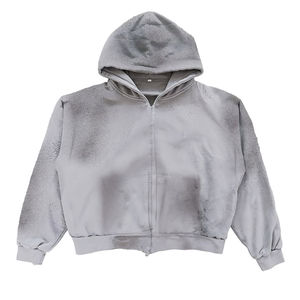 Trajes Deportivos para Hombre con Lavado Ácido, Hombros Caídos, Cierre de Cremallera, Transpirables, Duraderos, Antiarrugas, Precio Económico - Product Image 3