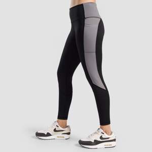 กางเกงโยคะลายเลเซอร์สีดำ ไซส์ 3XL ผ้าถักหนัง PU พร้อมคุณสมบัติควบคุมหน้าท้อง กางเกงเลกกิ้งไนลอนผสมสแปนเด็กซ์เก็บความร้อน ลายมัดย้อม - Product Image 3