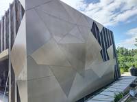 Coefficient d'absorption acoustique Réduction du bruit Panneau composite Niveau Alucobond