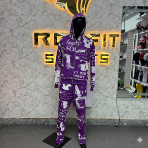 Services OEM professionnels de haute qualité Survêtement à fermeture éclair à bas prix pour hommes Style unique Nouveau Design Survêtements pour hommes - Product Image 6