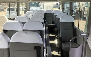 ที่รองแก้ว toyotas มือสอง30ที่นั่งรถบัส a/c เครื่องยนต์2x รถญี่ปุ่น100% สภาพดี & รับประกันและประกัน - Product Image 5