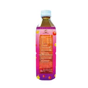 Té de Boba Madam Hong con Maracuyá y Lichi, Agridulce, en Botella de Plástico PET de 500 ml para Adultos - Product Image 4