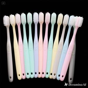 Elegant Pastel 15 Assortiment d'étuis de voyage pour brosses à dents d'hôtel 10 boîtes - Product Image 3