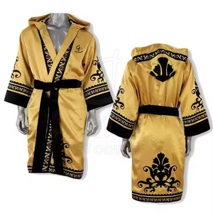 Nouveau Style de haute qualité Gym vêtements de combat Robe de boxe avec personnaliser la taille vêtements d'entraînement robe de boxe à vendre - Product Image 1