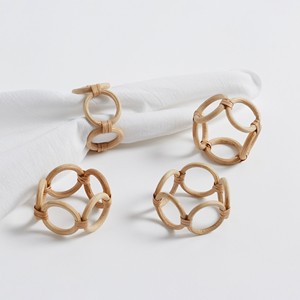 Table Decorations Rattan <b>Moon</b> Napkin <b>Ring</b> Distinctive Holder <b>Rings</b> for Napkins Best Selling Xmas and Holidays Gifts - Product Image 1