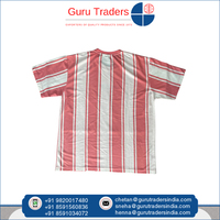 Kaus garis-garis vertikal pria bahan katun poli pakaian kasual kualitas standar tinggi Tersedia dengan diskon harga pasar