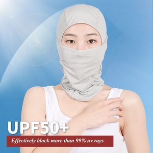 Balaclava en soie glacée avec logo personnalisé, haute élasticité, rafraîchissante, pour la conduite, livraison DDP - Product Image 6