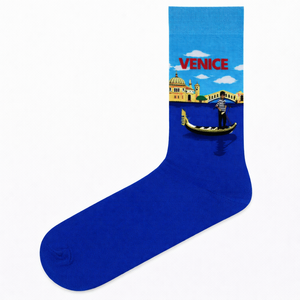 Chaussettes fantaisie en fibres durables, antibactériennes, résistantes aux odeurs, motifs artistiques colorés, toucher doux, qualité supérieure - Product Image 6