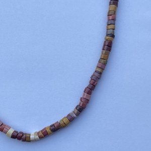 4mm 6mm 8mm Natural Mookaite piedra suave Heishi neumático piedras preciosas collar joyería al por mayor semipreciosa plana regalo para ella - Product Image 3