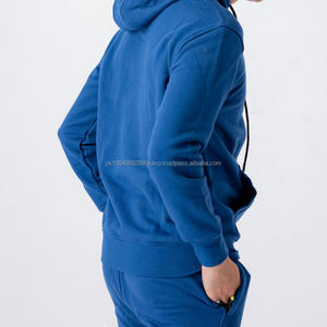 Conjunto Deportivo de Jersey para Hombre, Ropa Deportiva de Algodón Orgánico, Sudadera con Capucha y Pantalones Jogger Personalizados para Hombre, Conjuntos Deportivos Casuales - Product Image 2