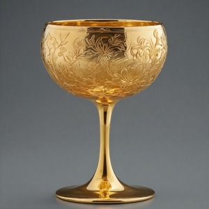 Copa de La Paz, copa de vino de comunión de latón antiguo, Copa Vintage hecha a mano para iglesia y ceremonias espirituales - Product Image 4