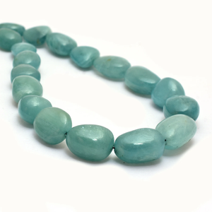 Grandidierite 7x9mm-12x18mm Cuentas de pepitas lisas Grandidierita natural Piedra preciosa Fancy Oval Tumbled Beads para joyería - Product Image 2