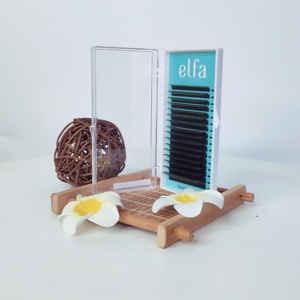 Extensiones de Pestañas Ombre para Fiesta de Halloween ELFA, Fibra HY LON, Naturales, Suaves, Hechas a Mano, D 0.10, Mix 8-15, Pestañas Postizas Gruesas y Largas - Product Image 4