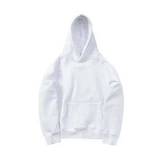 Oversized Pullover Hoodies for Men 100% Cotton <b>Fleece</b> Washed Winter Warm <b>Lined</b> Solid Quick Dry <b>Sweatshirt</b> Unisex Custom Hoodies - Product Image 4