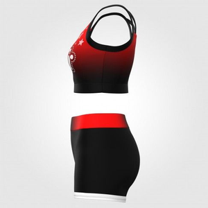 Uniforme de Porristas, Ropa Deportiva Profesional, Uniforme de Porristas Elástico, Ropa Deportiva para Baile - Product Image 3