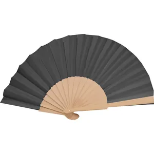 Éventails en papier personnalisés GERTA pour les fournitures de fête promotionnelles - Product Image 1