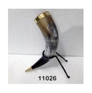 Authentique cornes à boire viking, tankard médiéval, mug à bière ou à miel - Product Image 6