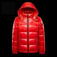 Marka Beyaz Ördek Montları Erkek Sonbahar Modası Düz Renk Fermuarlı Kapüşonlu Sweatshirt Kısa Günlük Parlak Sıcak Bol Özel Renk Hafızalı