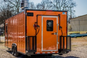 Remolque de Comida Móvil Totalmente Equipado con Concesión de Perritos Calientes, Aperitivos y Papas Fritas para Catering al Aire Libre - Product Image 6