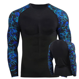Haute qualité hommes Rash Guard sur mesure en gros tenue décontracté Sublimation chemises d'entraînement pour MMA - Product Image 4
