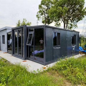Le vendite dirette <span class=keywords><strong>in</strong></span> fabbrica di una casa Container estesa a doppia ala da 20 piedi possono essere sistemate su un solo <span class=keywords><strong>terreno</strong></span> pianeggiante - Product Image 3