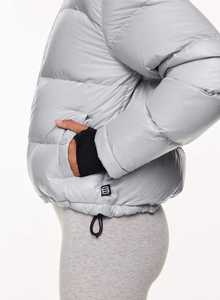 Premium Quality Puffer Designer Wholesale Bubble <b>Jacket</b> Winter Coats Luxury Casual <b>Grey</b> Warm <b>Jacket</b> for Women 2023 - Product Image 3