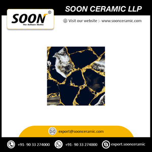 Indian Supplier of Boulder Corn Tiles Porcelain 600x600MM Glazed Vitrified Tiles for <b>Wall</b> and Floor Interior - Product Image 2
