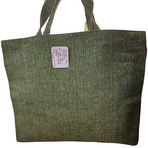 Bolsa de compras con mango promocional de yute multicolor personalizable de alta calidad logotipo personalizado tamaño mediano almacenado al por mayor Bangladesh - Product Image 3