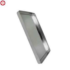 Silver Aluminum Dental Instrument Tray Lightweight <b>Sterilization</b> Box for Medical Use - Product Image 2