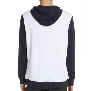 เสื้อฮู้ดสวมหัวสำหรับผู้ชาย XS มีฮู้ดแบบกำหนดเองระบายอากาศได้แห้งเร็วเป็นมิตรกับสิ่งแวดล้อมพิมพ์กันริ้วรอยเต็มรูปแบบสีทึบสไตล์ลำลอง - Product Image 3