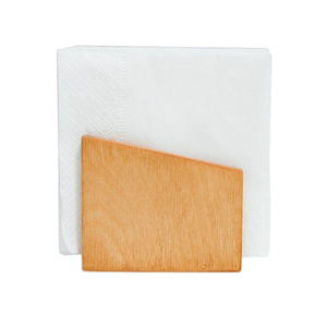 Support à serviettes en bois écologique de haute qualité, en gros, avec élégante sculpture de blé, pour la décoration de table de mariage - Product Image 3
