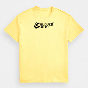 Camiseta Deportiva de Algodón de Punto de Alta Calidad para Hombre, Venta al por Mayor, Logotipo de Moda Personalizado, Diseño de Patrón Sólido, Transpirable - Product Image 4