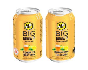 Miel Natural de Acacia Big Bee con Aloe Vera, Esterilizada, Lista para Beber, 325 ml, Sin Gas, Baja en Azúcar, Alta en Antioxidantes, Baja en Carbohidratos - Product Image 2