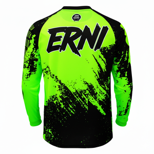 Camiseta Deportiva Erni Sports 2026, Sublimada, de Poliéster, para Ciclismo de Descenso, Manga Larga, para Hombre, MTB, Motocross, Ciclismo, Carreras - Product Image 2