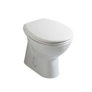 WC Monoblocco Moderno Koricini Corsica in Ceramica con Scarico a Pavimento e Telecomando - Product Image 1
